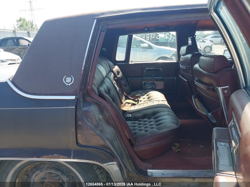 1990 Cadillac Brougham VIN: 1G6DW5176LR718728 Lot: 12654865