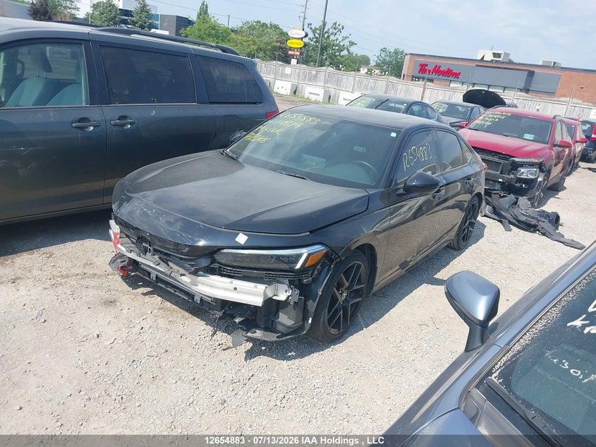 2024 Honda Civic, Front, IAAI, VIN 2HGFE2F53RH118614 — photo 2