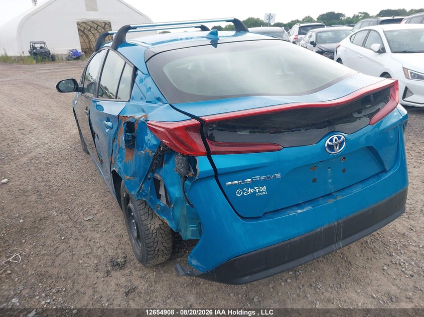 Vin: jtdkamfp8m3171455, lot: 3056850, toyota prius prime le/xle/limited 20213