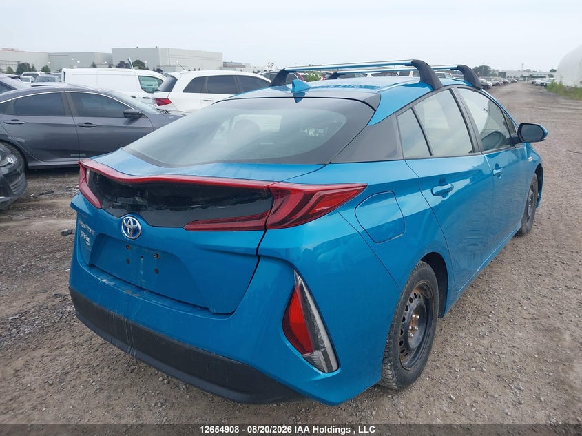 Vin: jtdkamfp8m3171455, lot: 3056850, toyota prius prime le/xle/limited 20214