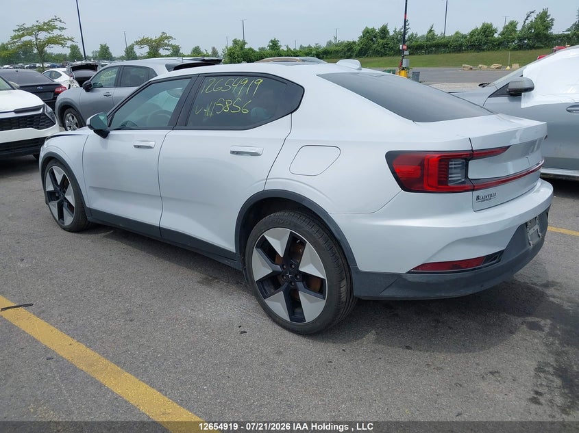 Vin: ysmed3ka9pl115856, lot: 3056861, polestar 2 long range dual motor/long range dual motor plus 20233
