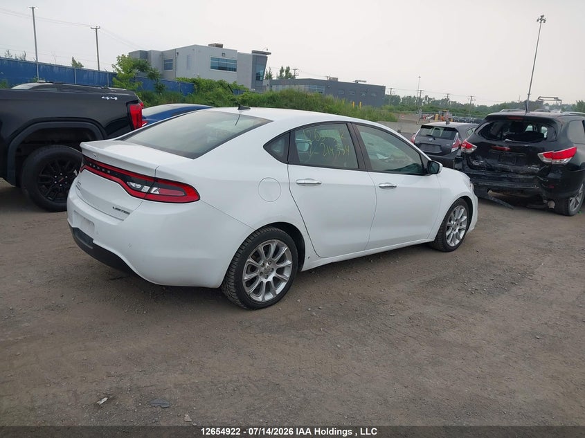 Vin: 1c3cdfca7dd214334, lot: 3056864, dodge dart 20134