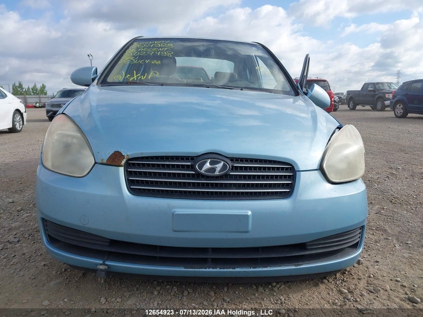 2006 Hyundai Accent Gl/Gls VIN: KMHCN45C86U027498 Lot: 12654923