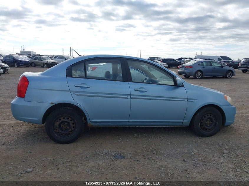 2006 Hyundai Accent Gl/Gls VIN: KMHCN45C86U027498 Lot: 12654923