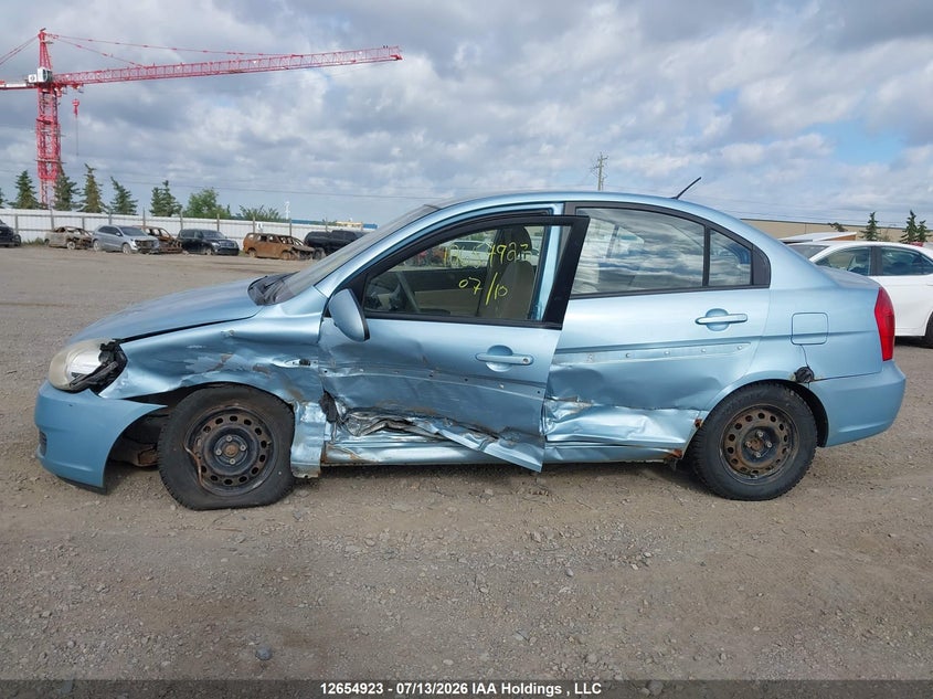 2006 Hyundai Accent Gl/Gls VIN: KMHCN45C86U027498 Lot: 12654923
