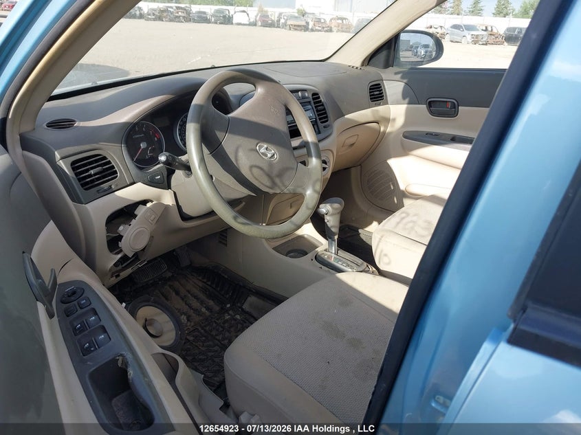 2006 Hyundai Accent Gl/Gls VIN: KMHCN45C86U027498 Lot: 12654923