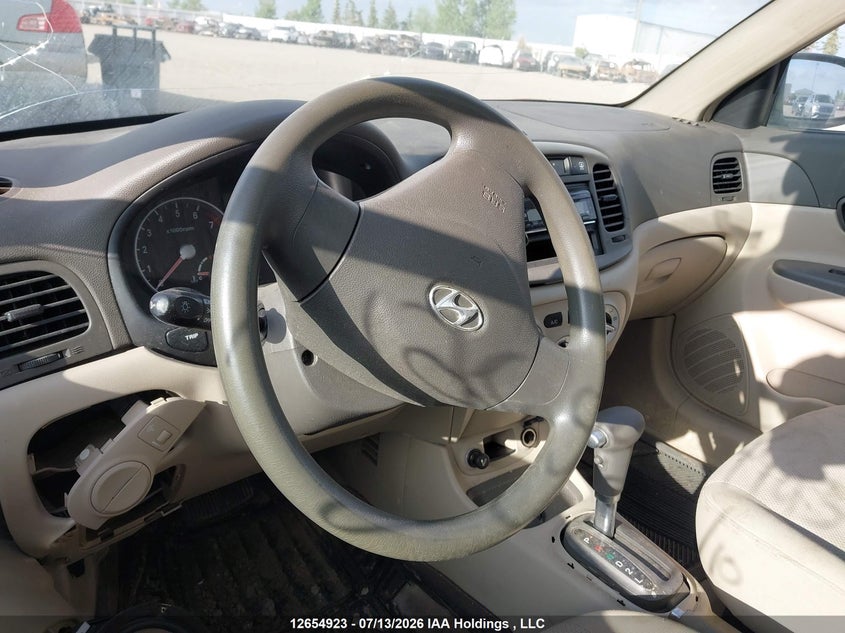 2006 Hyundai Accent Gl/Gls VIN: KMHCN45C86U027498 Lot: 12654923