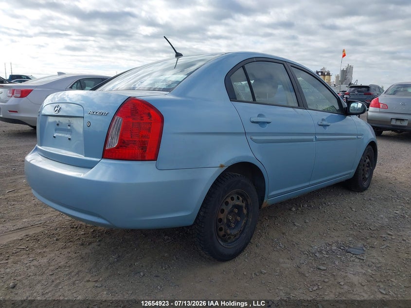 2006 Hyundai Accent Gl/Gls VIN: KMHCN45C86U027498 Lot: 12654923