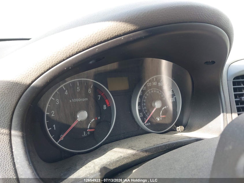 2006 Hyundai Accent Gl/Gls VIN: KMHCN45C86U027498 Lot: 12654923