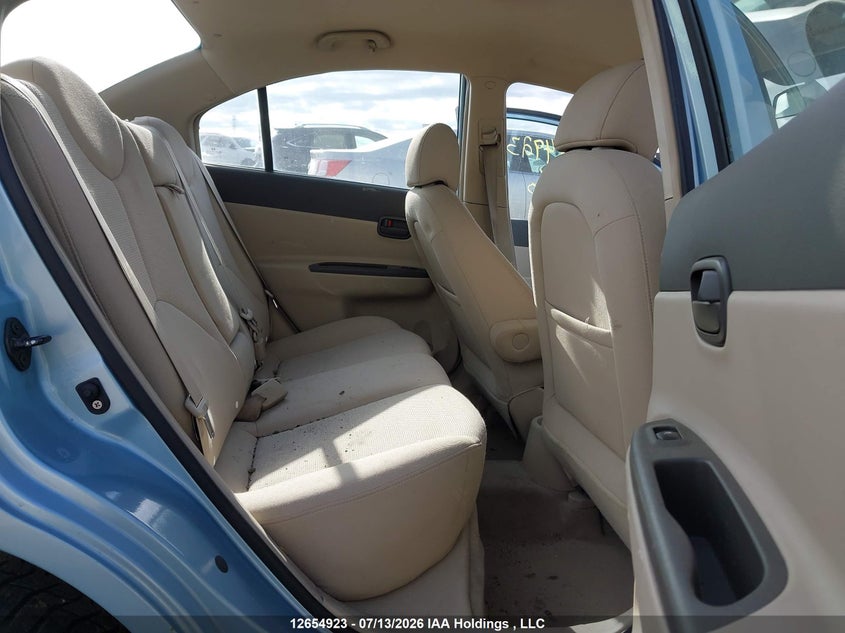 2006 Hyundai Accent Gl/Gls VIN: KMHCN45C86U027498 Lot: 12654923