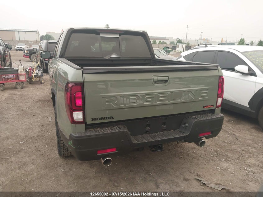2026 Honda Ridgeline Trailsport VIN: 5FPYK3F63TB501309 Lot: 12655002