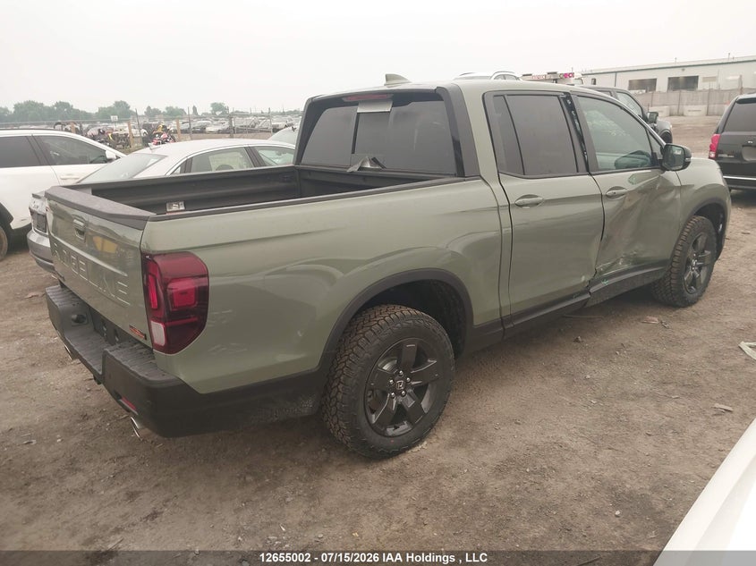 2026 Honda Ridgeline Trailsport VIN: 5FPYK3F63TB501309 Lot: 12655002