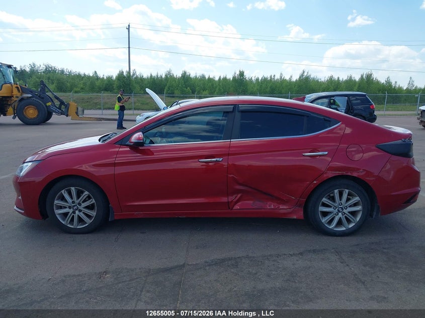 2020 Hyundai Elantra Luxury VIN: KMHD84LF1LU952628 Lot: 12655005