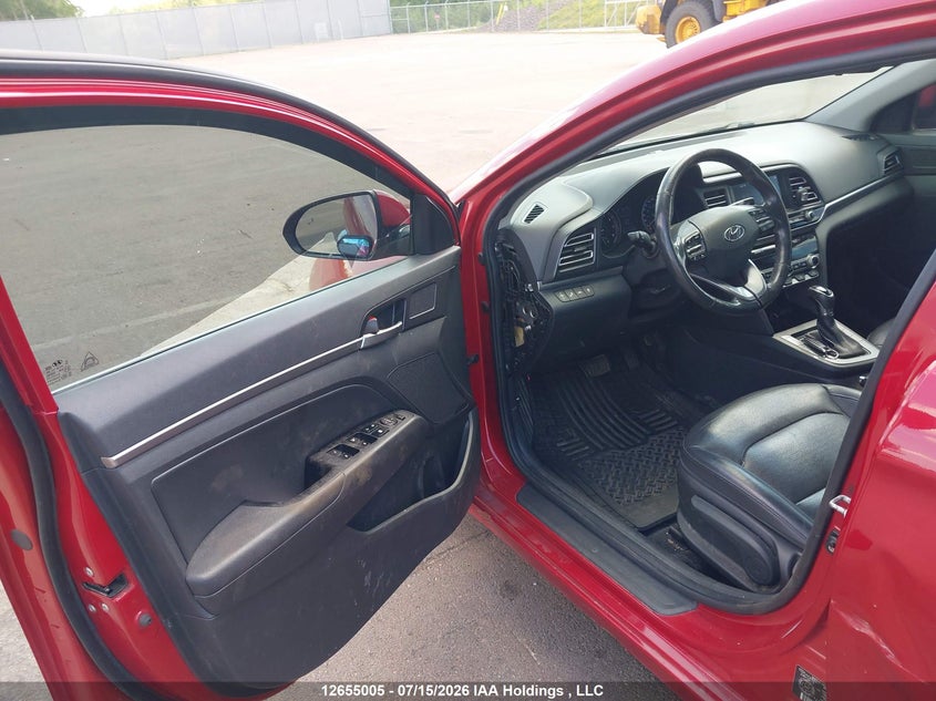 2020 Hyundai Elantra Luxury VIN: KMHD84LF1LU952628 Lot: 12655005