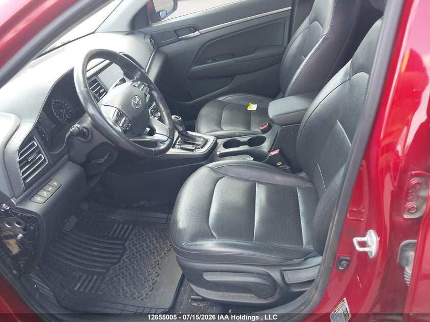 2020 Hyundai Elantra Luxury VIN: KMHD84LF1LU952628 Lot: 12655005