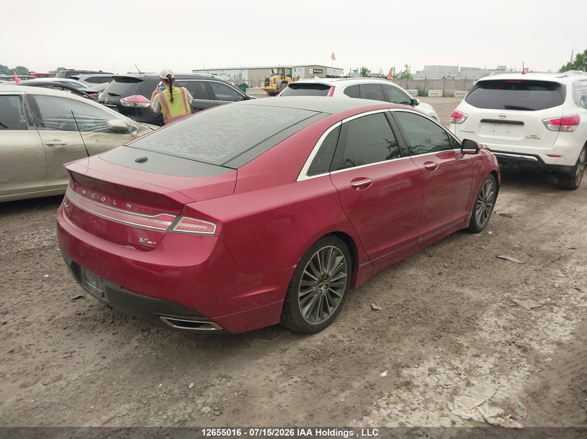 Vin: 3ln6l2jk3dr821897, lot: 3056960, lincoln mkz 20134