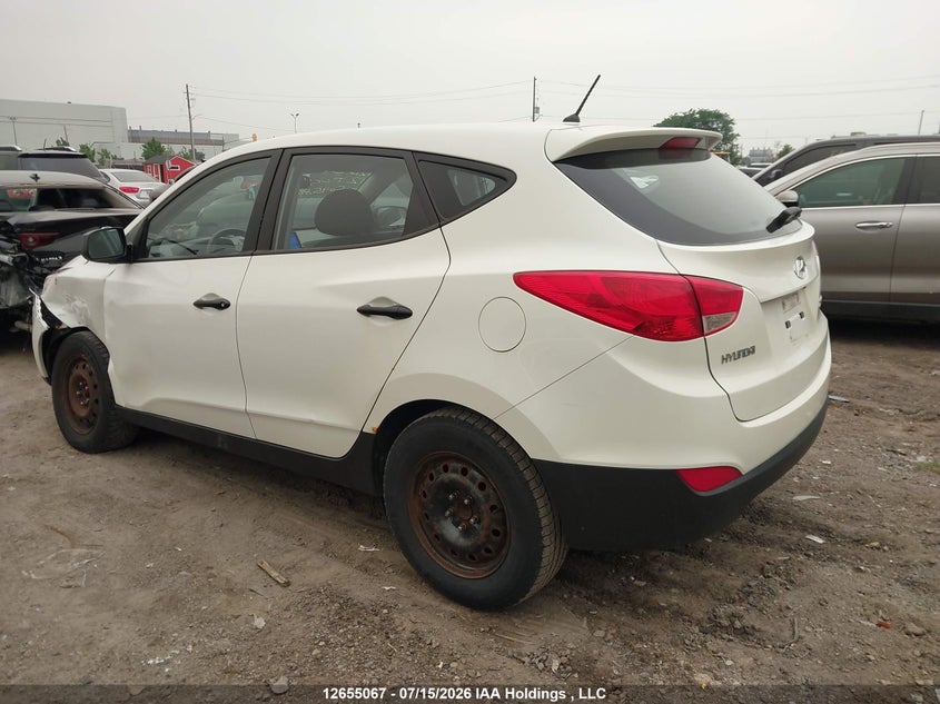 Vin: km8jt3ac4cu509586, lot: 3057015, hyundai tucson gl 20123