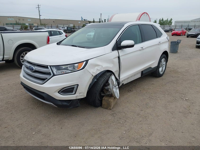 Vin: 2fmpk4j95gbc54725, lot: 3057046, ford edge sel 20162