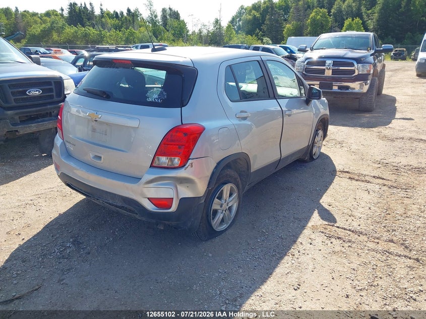 Vin: 3gncjnsb1jl197522, lot: 3057053, chevrolet trax ls 20184
