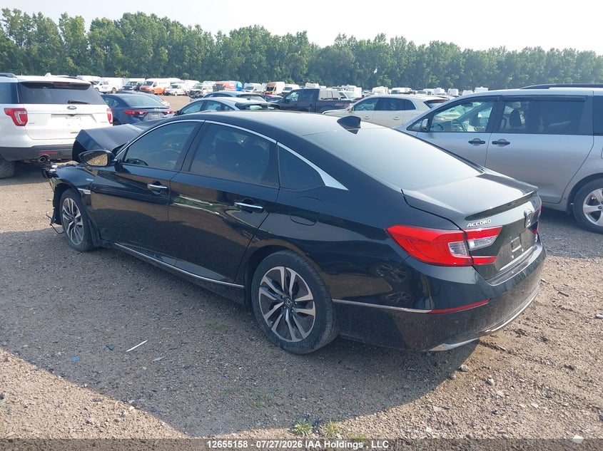 Vin: 1hgcv3f96ja800241, lot: 3057128, honda accord hybrid touring 20183