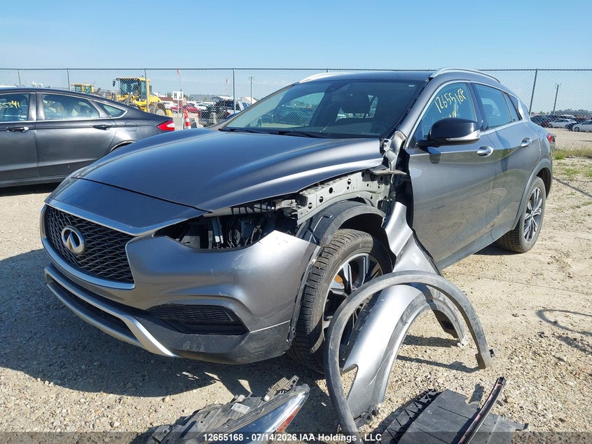 Vin: sjkch5cr7ja044695, lot: 3057138, infiniti qx30 luxe 20182