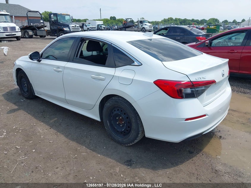 Vin: 2hgfe2f3xnh125021, lot: 3057167, honda civic ex 4dr 20223