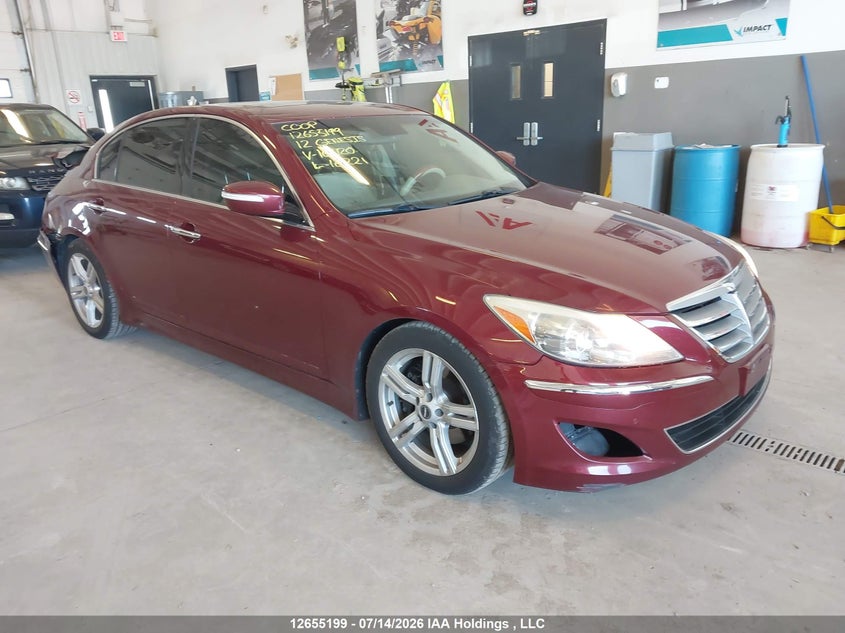 Vin: kmhgc4dd4cu169120, lot: 3057169, hyundai genesis 3.8 premium 2012 img_1