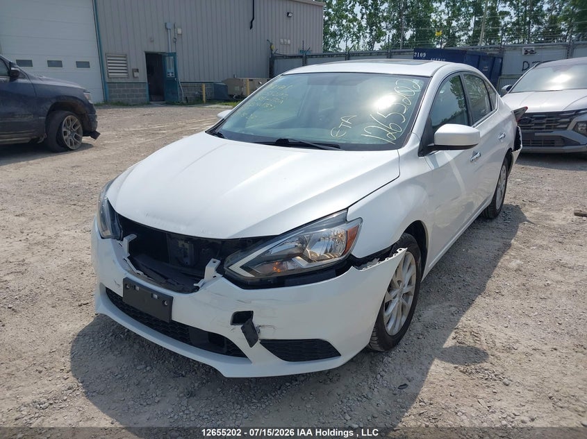 Vin: 3n1ab7ap5ky264037, lot: 3057172, nissan sentra s/sv/sr/sl 20192