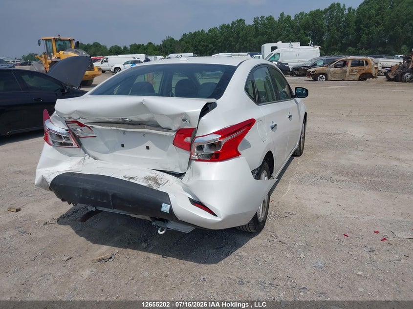 Vin: 3n1ab7ap5ky264037, lot: 3057172, nissan sentra s/sv/sr/sl 20194