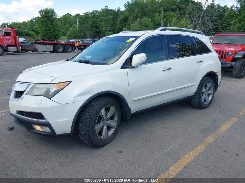 2010 Acura MDX, Можливі проблеми з механікою, IAAI, VIN 2HNYD2H6XAH000641 — фото 2