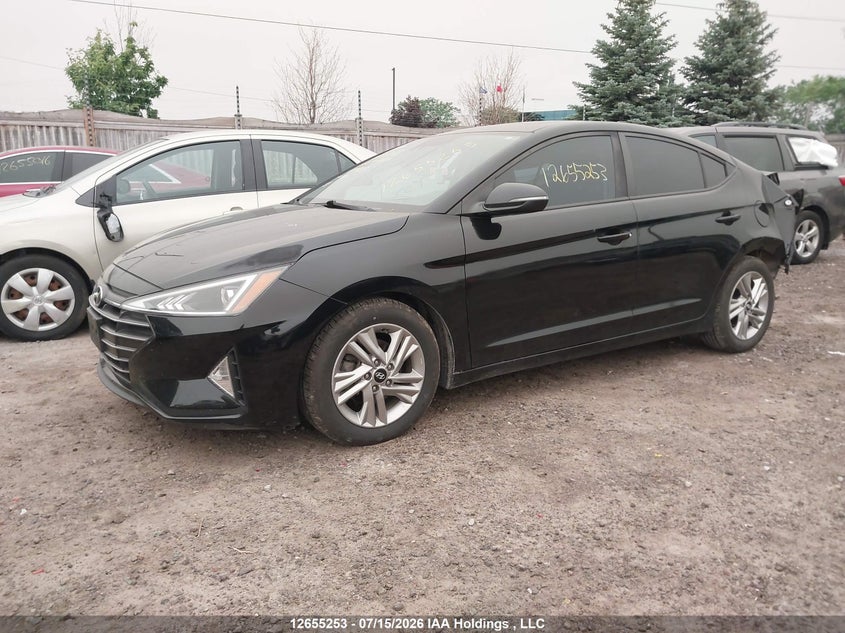 2020 Hyundai Elantra Preferred With Sun And Safety Package Auto Ivt, Удар сзади, IAAI, VIN KMHD84LF7LU974035 — фото 2