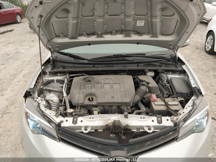 2019 TOYOTA COROLLA SEDAN 1.8L I-4 DOHC, VVT, 132HP