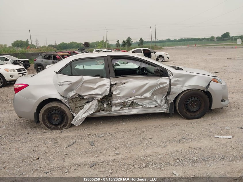 2019 TOYOTA COROLLA SEDAN 1.8L I-4 DOHC, VVT, 132HP