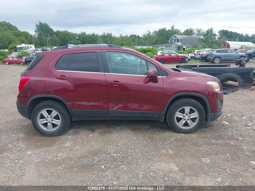2015 CHEVROLET TRAX SPORT UTILITY VEHICLE 1.4L I-4 DOHC, VVT, TURBO, 138HP