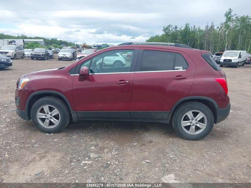 2015 CHEVROLET TRAX SPORT UTILITY VEHICLE 1.4L I-4 DOHC, VVT, TURBO, 138HP