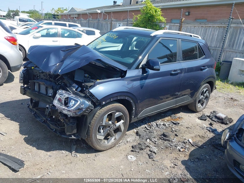 Vin: kmhrc8a32su417892, lot: 3057293, hyundai venue 20252