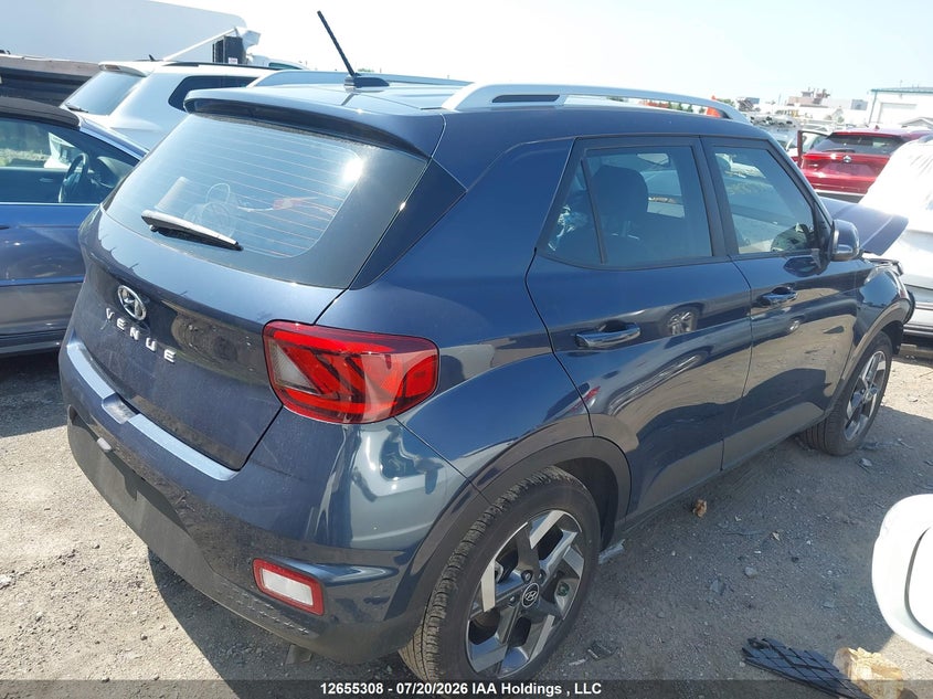Vin: kmhrc8a32su417892, lot: 3057293, hyundai venue 20254
