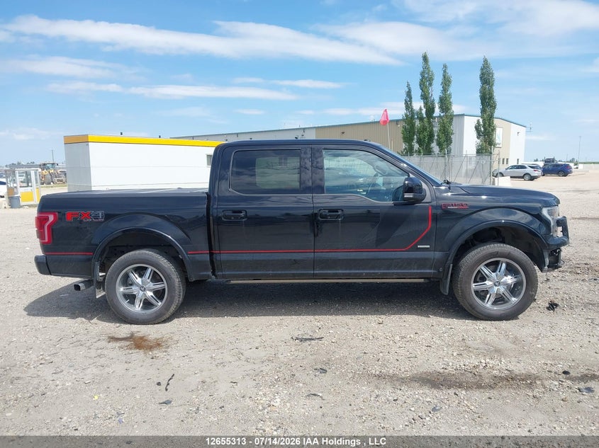 2016 Ford F-150 Lariat VIN: 1FTEW1EG9GFC49422 Lot: 12655313