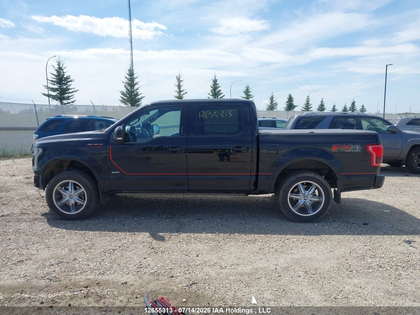 2016 Ford F-150 Lariat VIN: 1FTEW1EG9GFC49422 Lot: 12655313