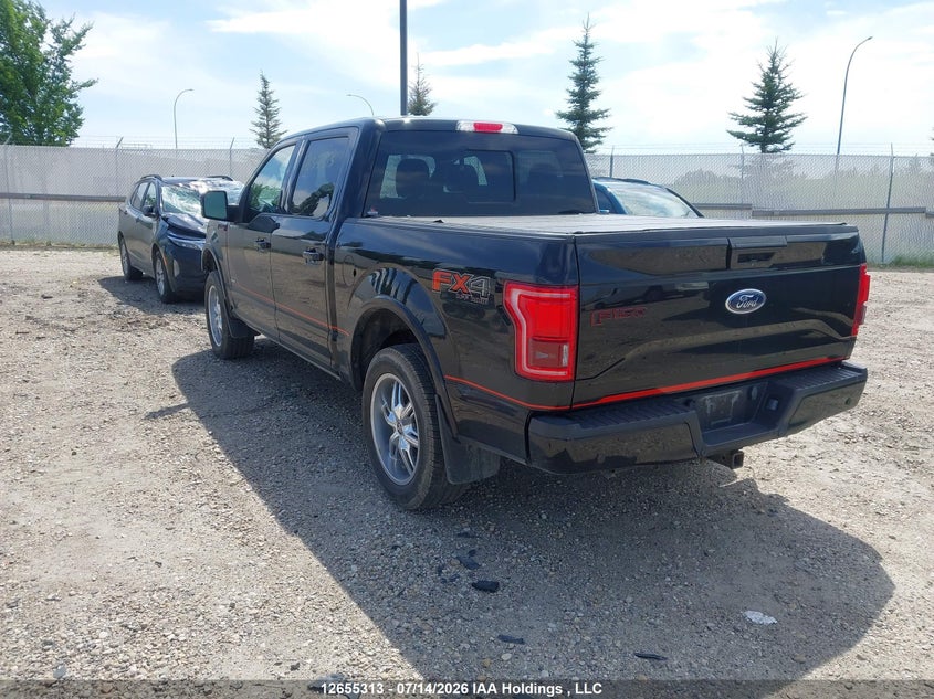 2016 Ford F-150 Lariat VIN: 1FTEW1EG9GFC49422 Lot: 12655313