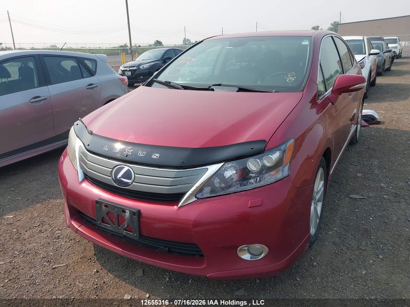 Vin: jthbb1ba9a2005409, lot: 3057301, lexus hs 250h premium/premium luxury 20102