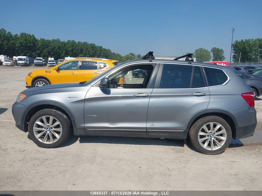2011 BMW X3 SPORT UTILITY VEHICLE 3.0L I-6 DI, DOHC, VVT, TURBO, 300HP