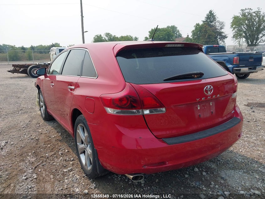 Vin: 4t3bk3bb2du081894, lot: 3057334, toyota venza le/xle/limited 20133