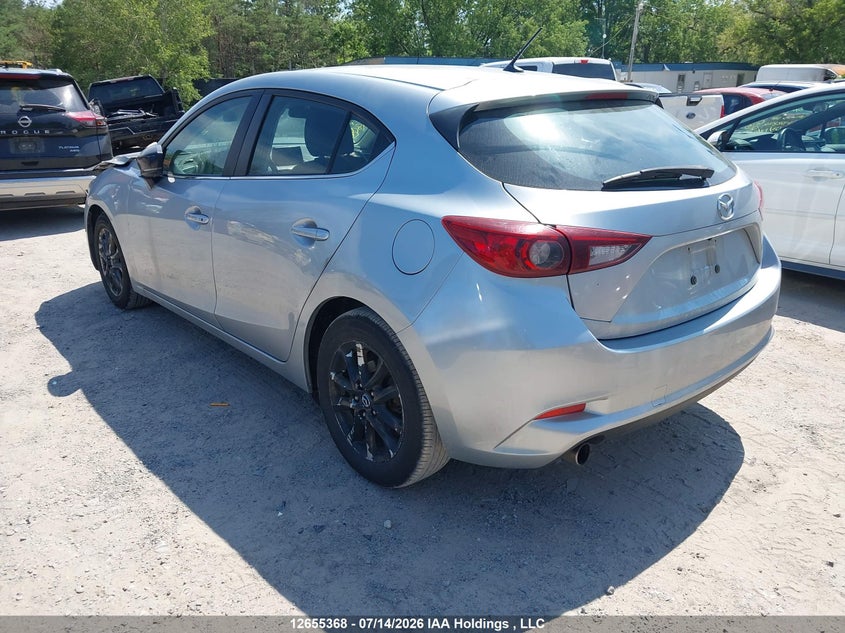 Vin: 3mzbn1l72jm261361, lot: 3057360, mazda 3 20183