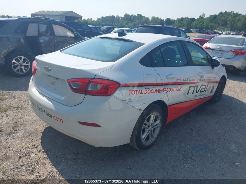 Vin: 1g1bc5sm5j7234679, lot: 3057366, chevrolet cruze 20184