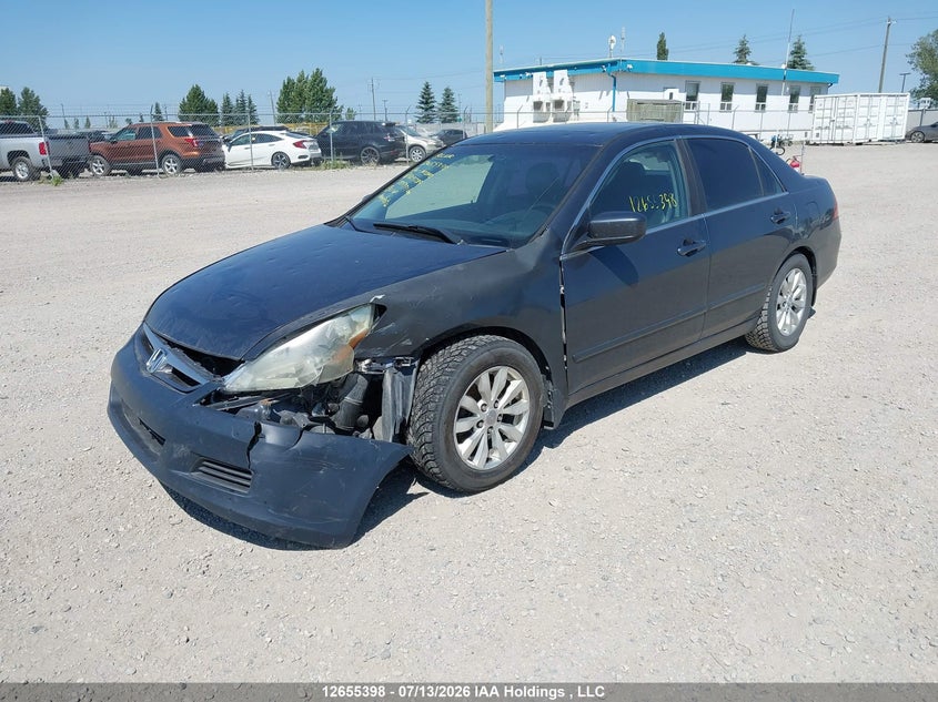 2006 Honda Accord Ex, Front, IAAI, VIN 1HGCM66546A803289 — photo 2