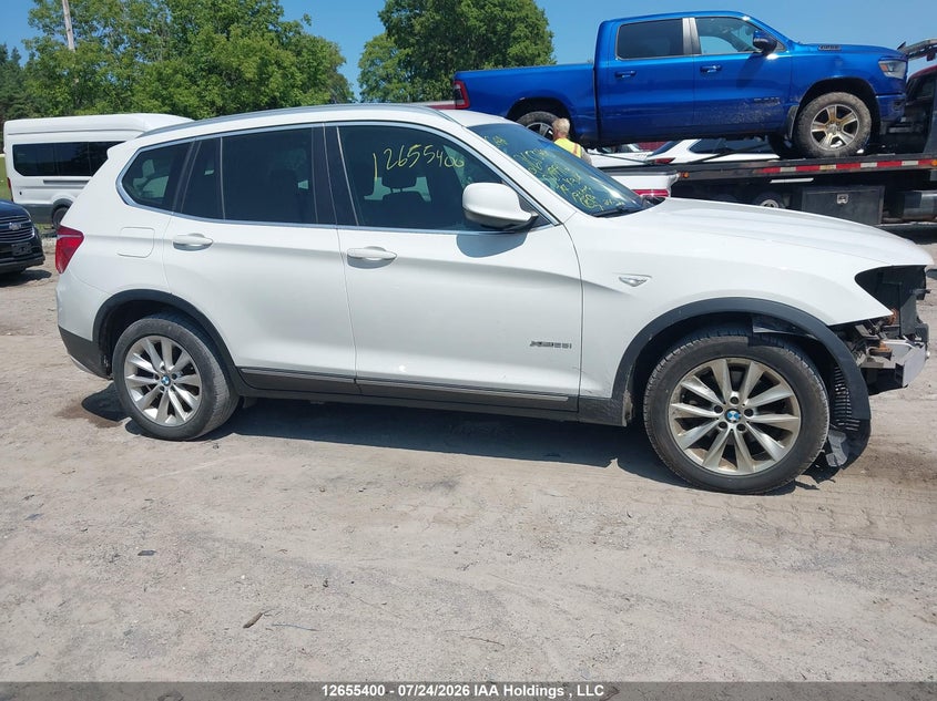 2014 BMW X3 SPORT UTILITY VEHICLE 2.0L I-4 DI, DOHC, VVT, TURBO, 241HP