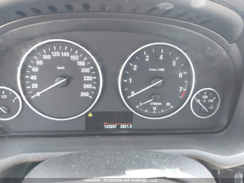 2014 BMW X3 SPORT UTILITY VEHICLE 2.0L I-4 DI, DOHC, VVT, TURBO, 241HP