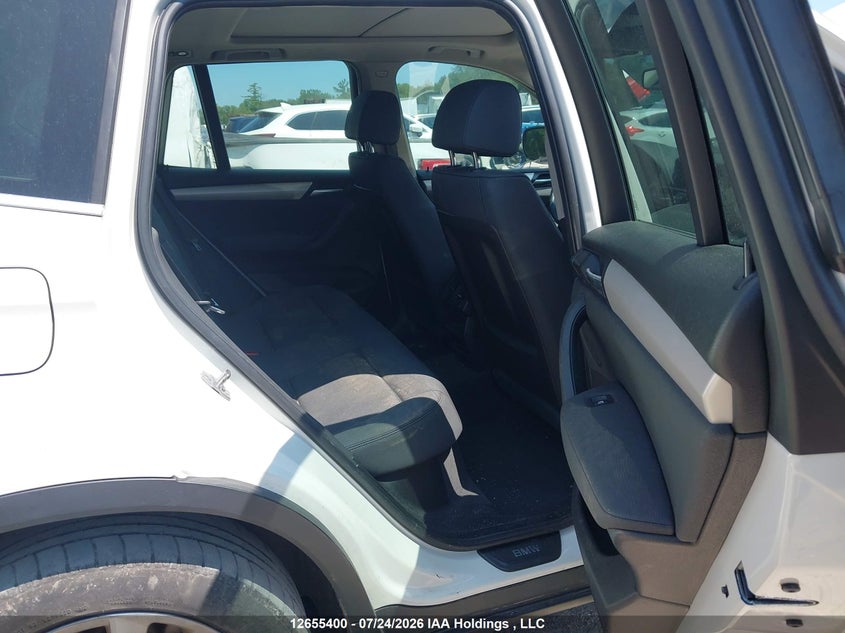 2014 BMW X3 SPORT UTILITY VEHICLE 2.0L I-4 DI, DOHC, VVT, TURBO, 241HP