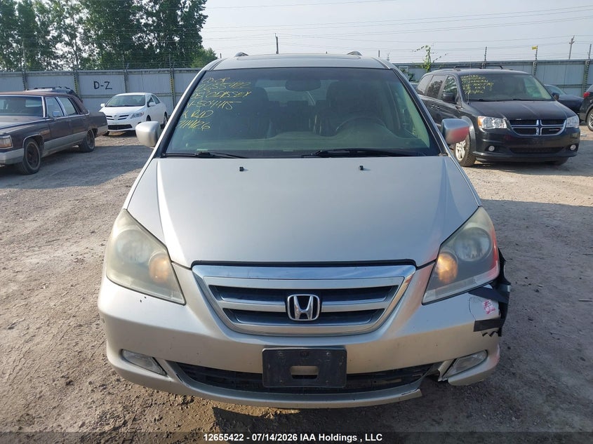 2005 Honda Odyssey Touring VIN: 5FNRL38815B504415 Lot: 12655422